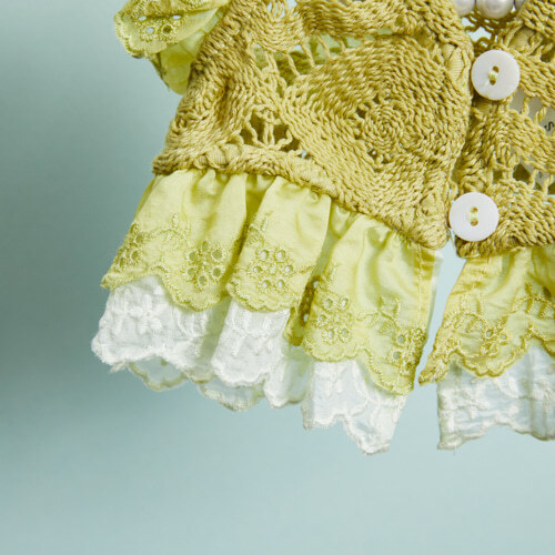 Louisdog Soleil 花園鉤針上衣