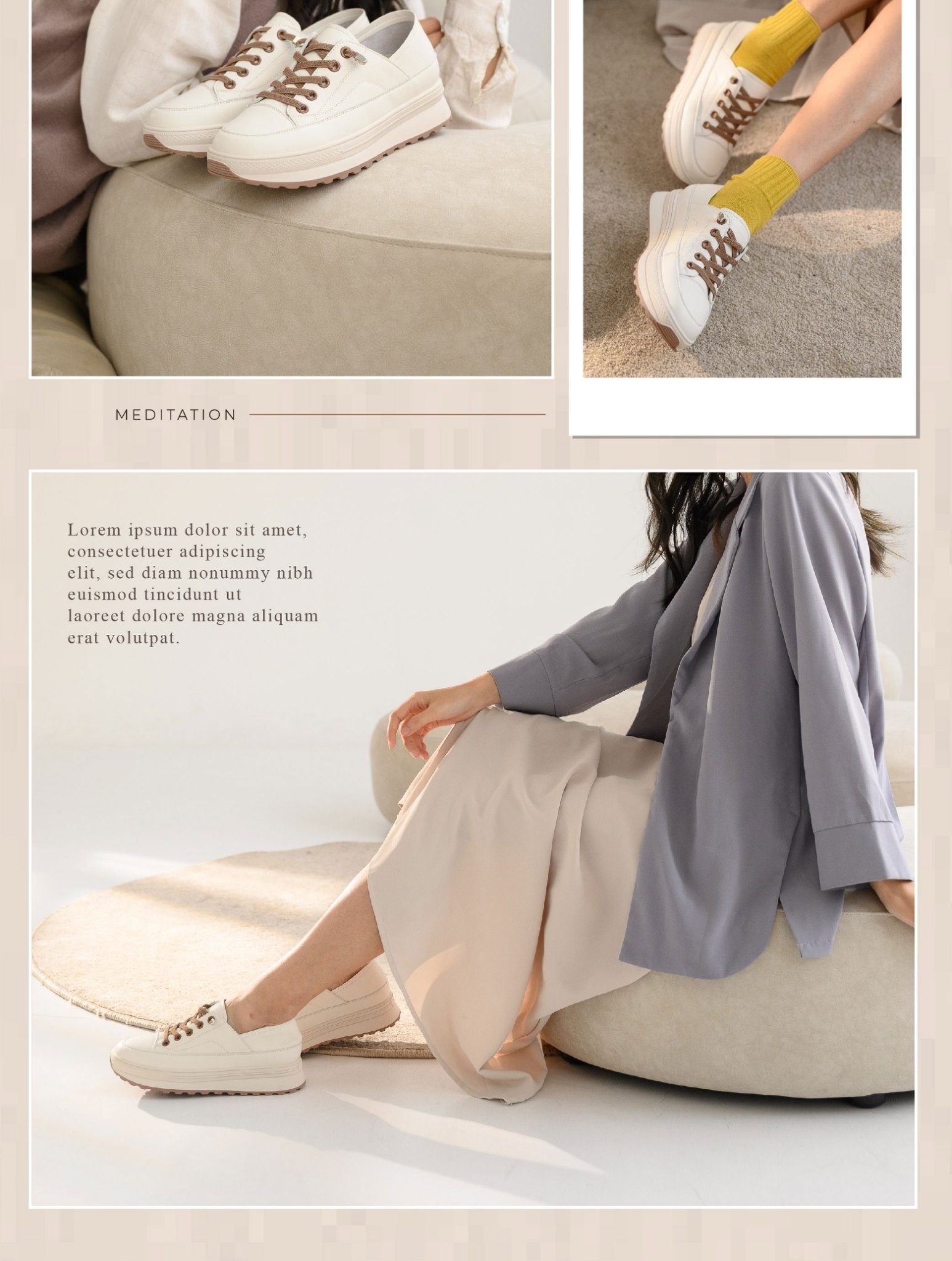 日系文青厚底鞋款|散步老街或咖啡館穿搭都加分