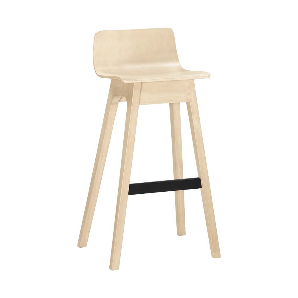 華德實木吧台椅/高腳椅/單椅-洗白色