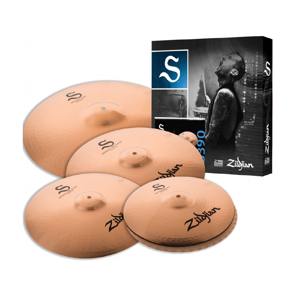 Zildjian Zildjian / S Zildjian Performer Cymbal Pack 銅鈸套鈸組 (S390) — 三峽鼓 / 打擊｜YA! 玩音樂