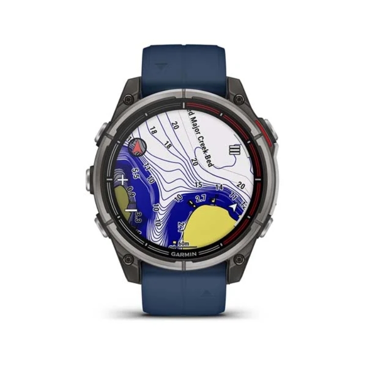 Garmin 010-02905-A3 Quatix 8 - 51mm AMOLED Sapphire 高效能航海智慧手錶