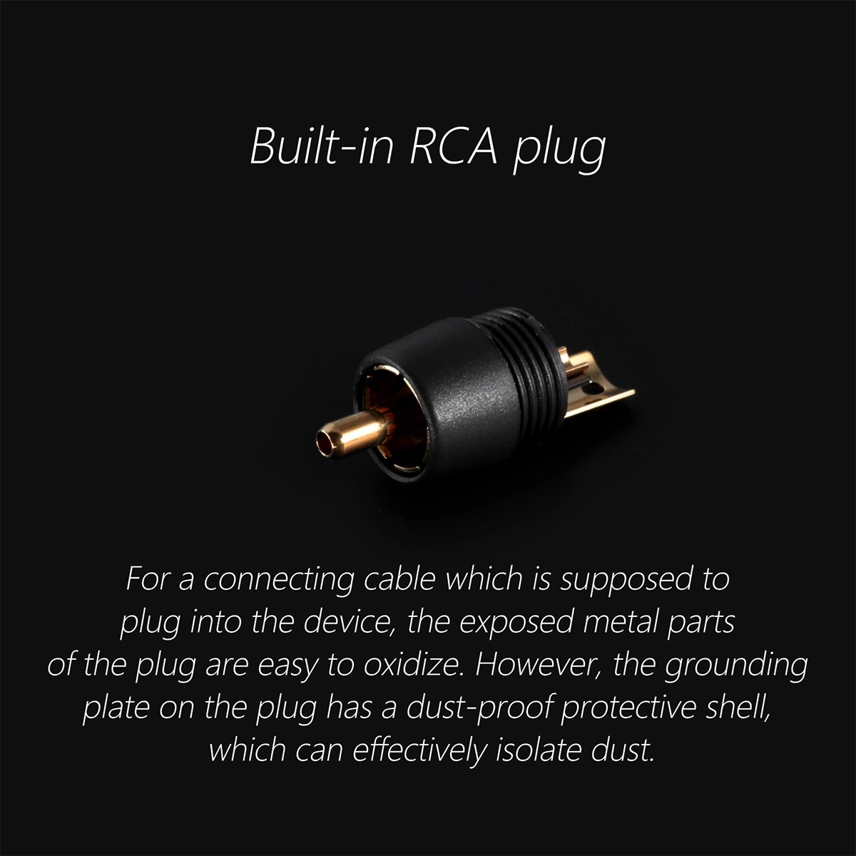 ddHiFi RC20A RCA Signal Cable for Connecting Desktop Devices