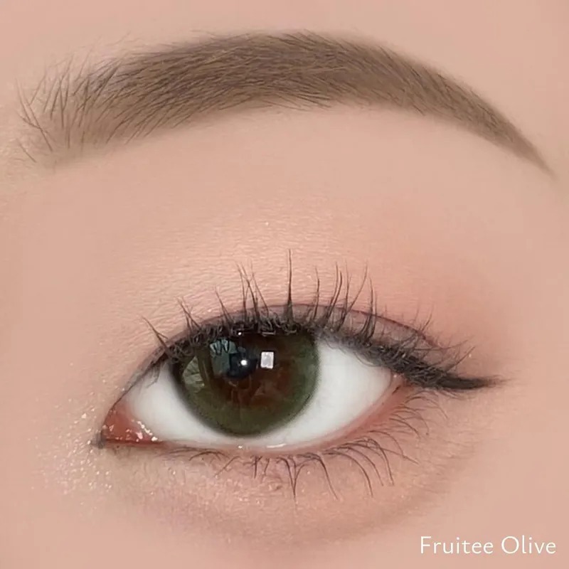 FiPN Fruitee 1 Month Olive｜月拋彩妝隱形眼鏡｜每盒2片