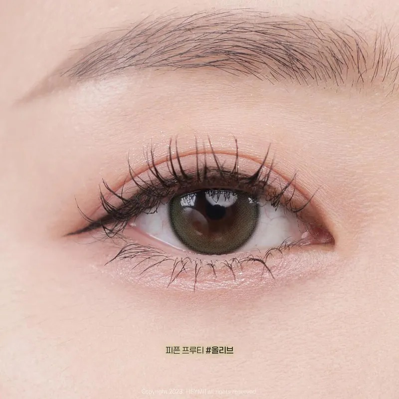 FiPN Fruitee 1 Month Olive｜月拋彩妝隱形眼鏡｜每盒2片