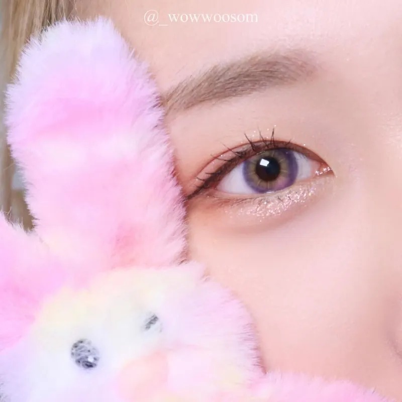 FiPN Ted 1 Month Pink｜月拋彩妝隱形眼鏡｜每盒2片