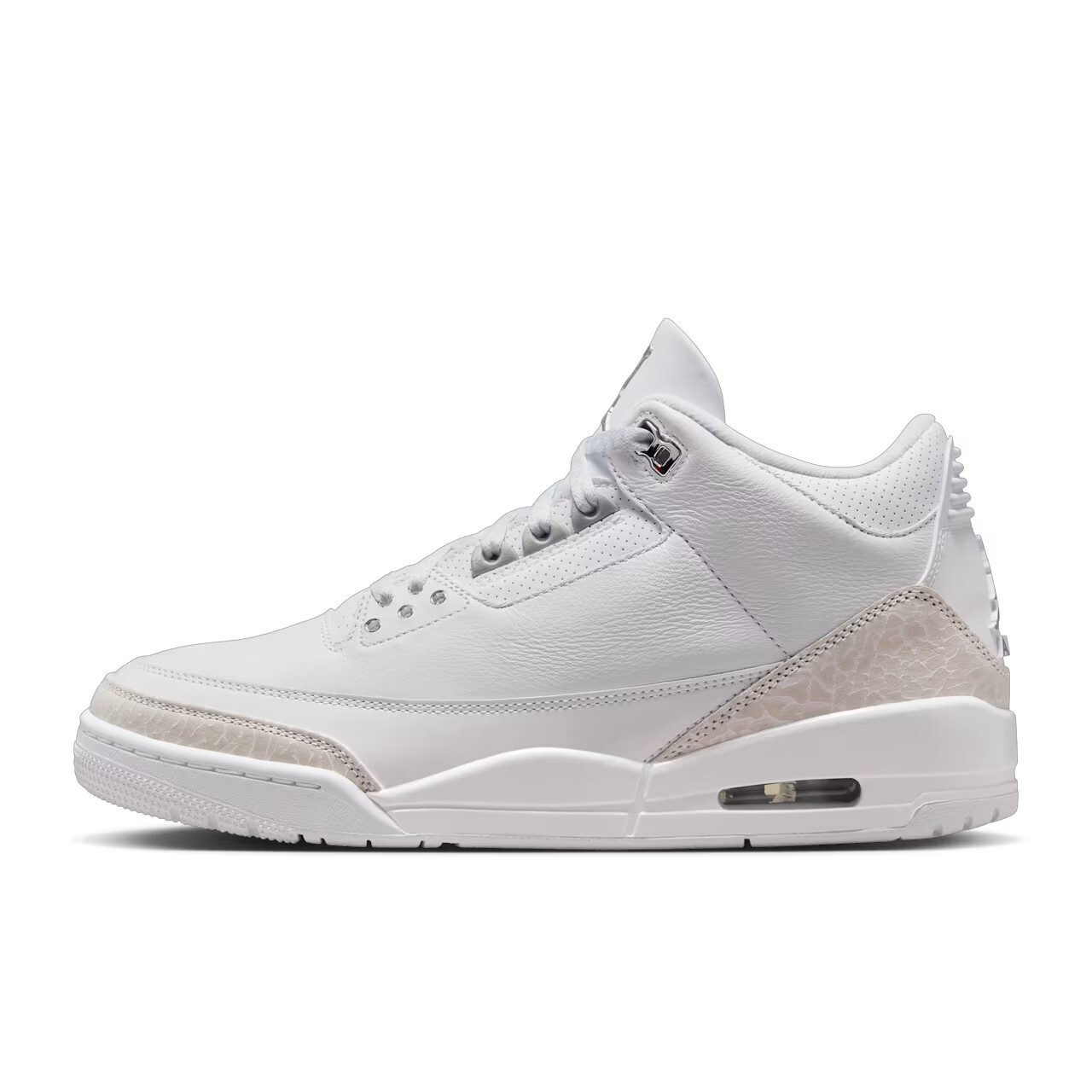Nike Air Jordan 3 Retro Pure Money (2025) 白爆裂紋 CT8532-111