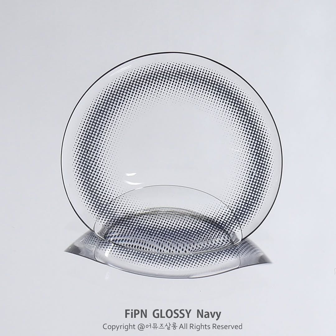 FiPN Glossy 1 Month Navy｜月拋彩妝隱形眼鏡｜每盒2片