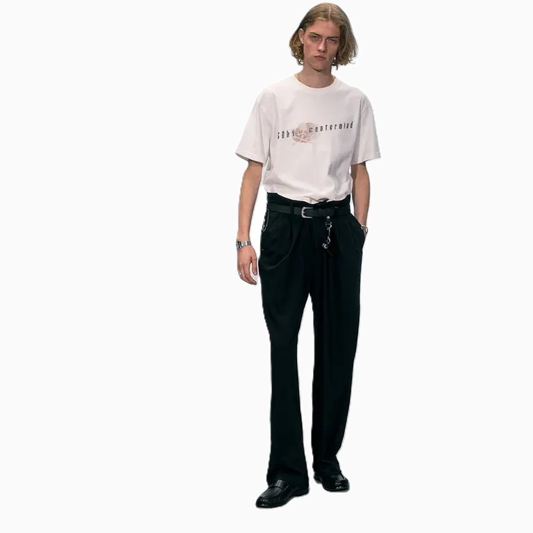 RE-STOCK: MASTERMIND JAPAN x C2H4 LOGO TEE MIST WHITE - PRE ORDER ITEM (預訂中)