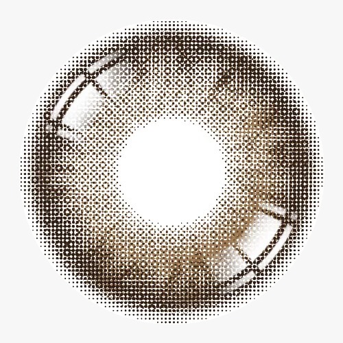 [13.0mm] Hapa Kristin One&Only Kristin 1 Day Brown｜日拋彩妝隱形眼鏡｜每盒10片