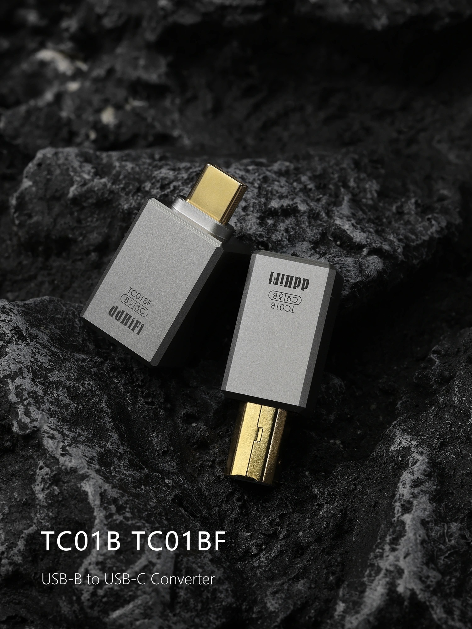 ddHiFi TC01B/TC01BF USB-B/USB-C Converter