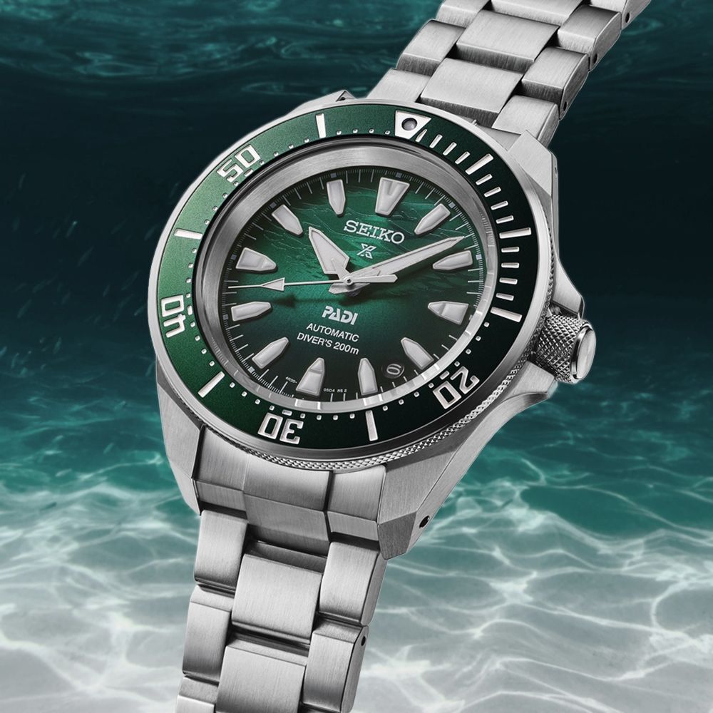 Seiko 精工 Prospex Sea PADI Special Edition GREEN DIAL SRPL53K1 SBDY135 特別版 綠色錶盤男士腕錶