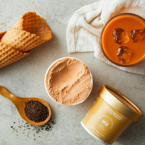 Kindfood 輕盈蛋白皇家泰奶雪糕冰淇淋 80g  (急凍 -18°C)