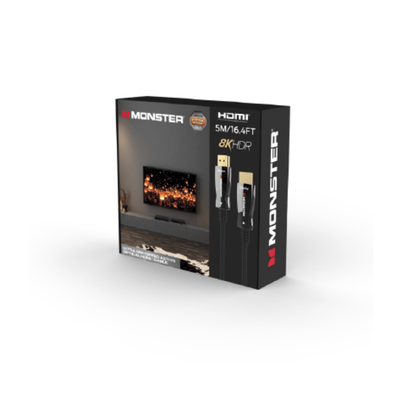 美國 MONSTER 光纖混合式 AOC HDMI 傳輸線