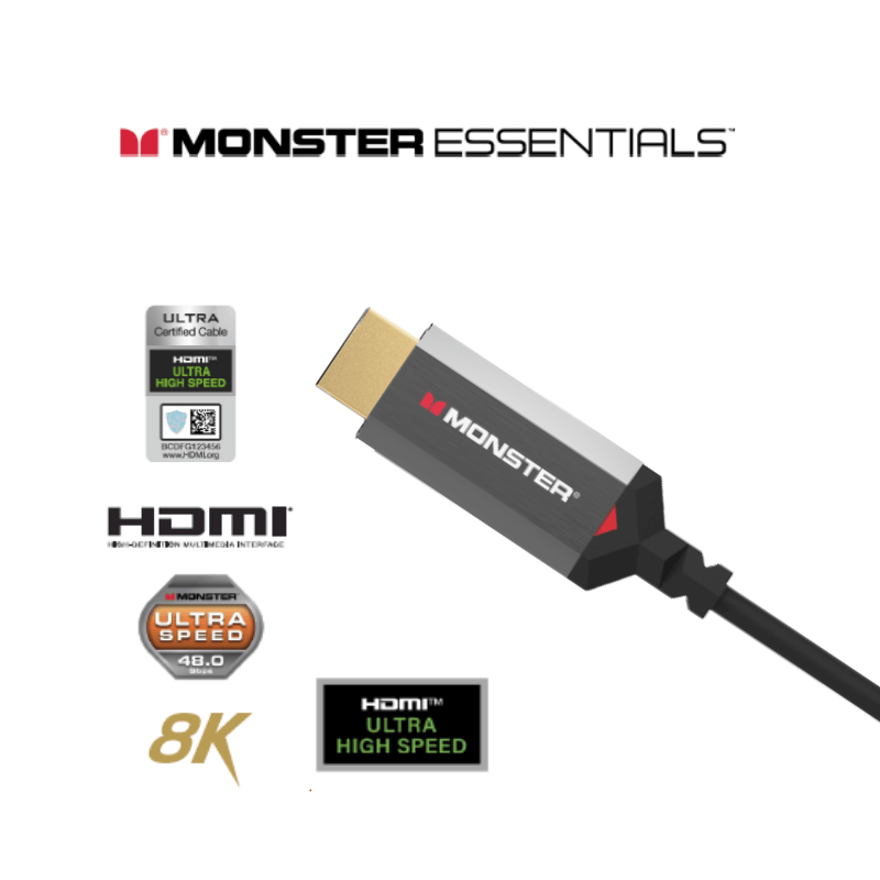 美國 MONSTER 光纖混合式 AOC HDMI 傳輸線