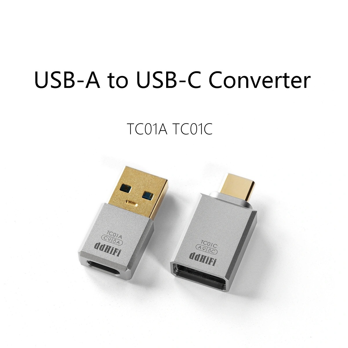 ddHiFi TC01A / TC01C USB-A / USB-C Converter
