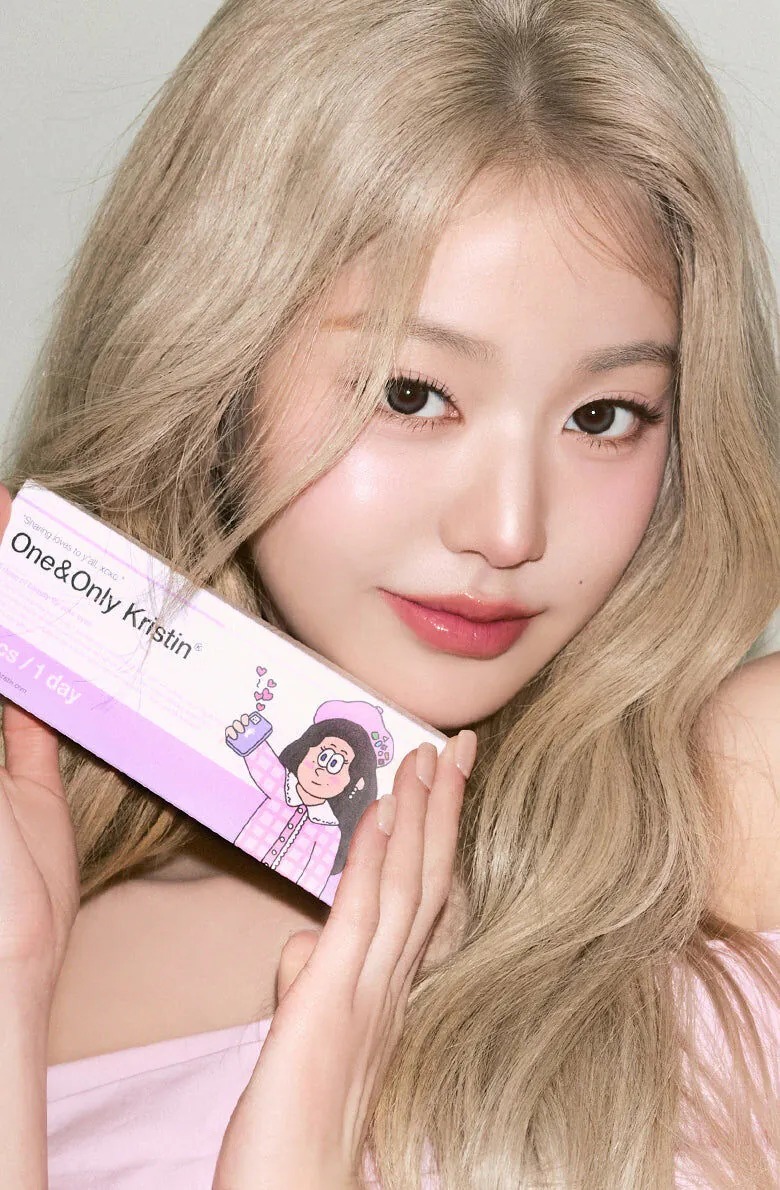 [13.8mm] Hapa Kristin One&Only Kristin Big Plus 1 Day Gray｜日拋彩妝隱形眼鏡｜每盒10片