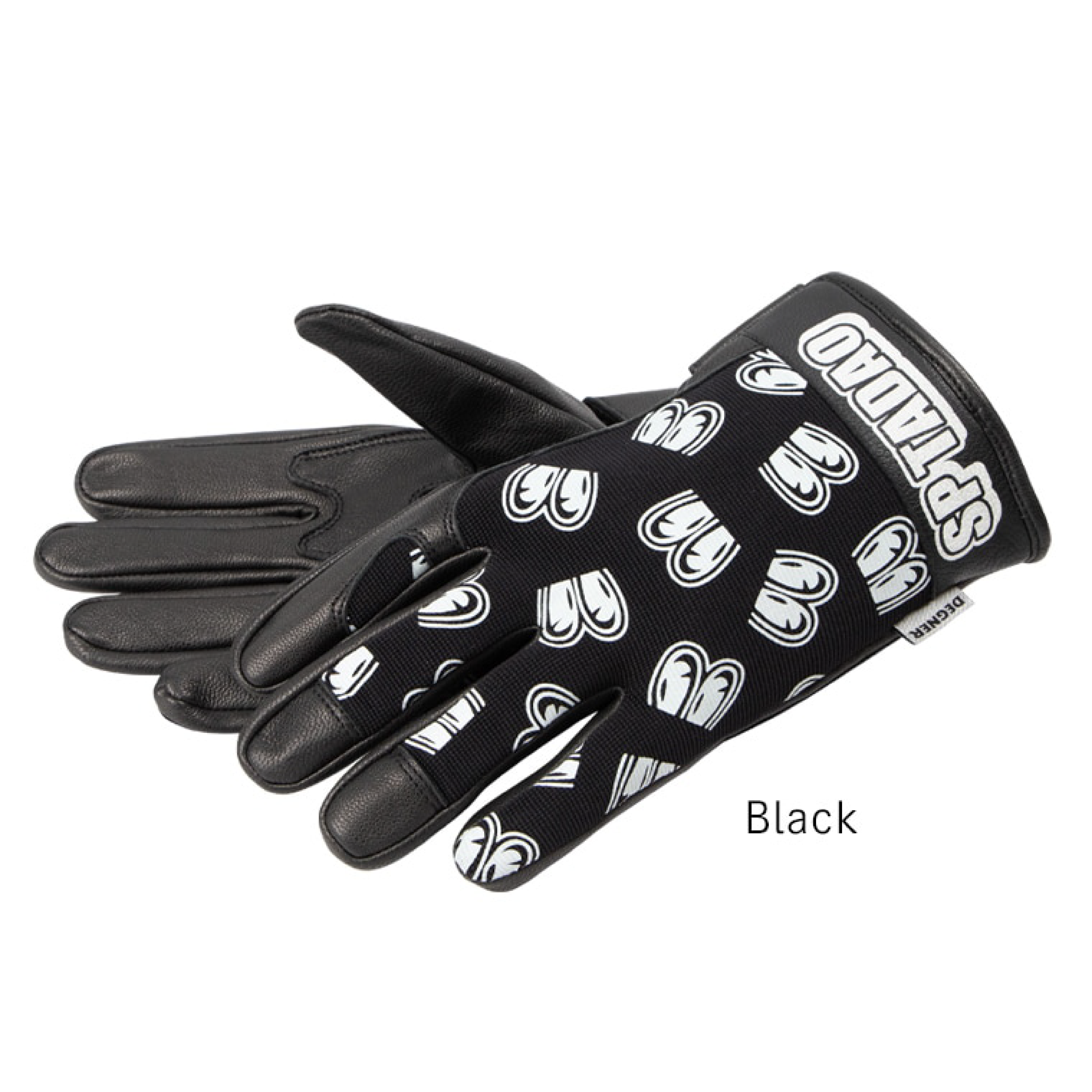 DEGNER SPG-7 黑 皮布手套 大眼睛 聯名 SP TADAO 忠男