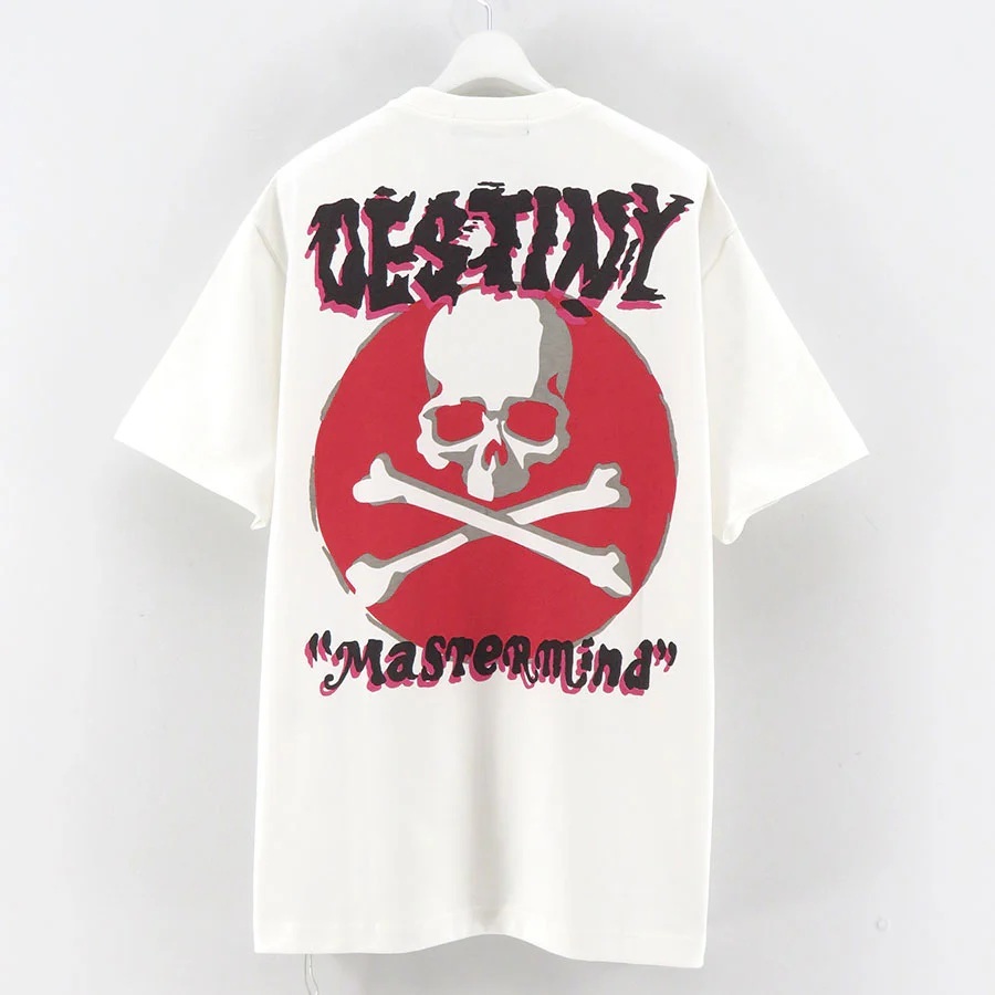 ON SALE: MASTERMIND JAPAN 2025 DESTINY SS TEE (MJ25E14-TS108) - WHITE SIZE M PRE ORDER ITEM (預訂中)