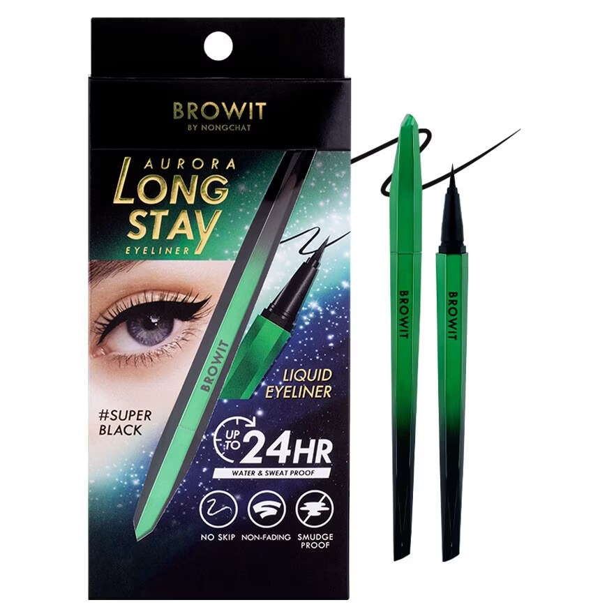 泰國人氣彩妝 BROWIT - Aurora Long Stay Eyeliner 眼線液筆
