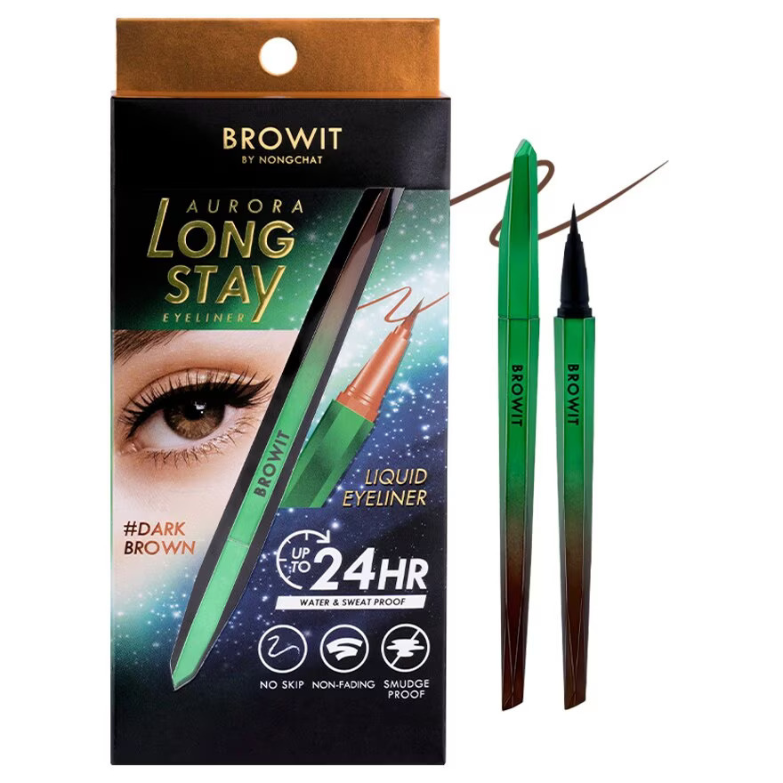 泰國人氣彩妝 BROWIT - Aurora Long Stay Eyeliner 24小時防水防汗眼線液筆