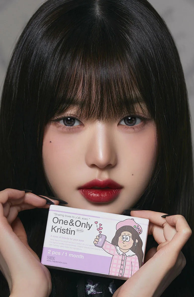 Hapa Kristin One&Only Kristin 1 Day Light Gray｜日拋彩妝隱形眼鏡｜每盒10片