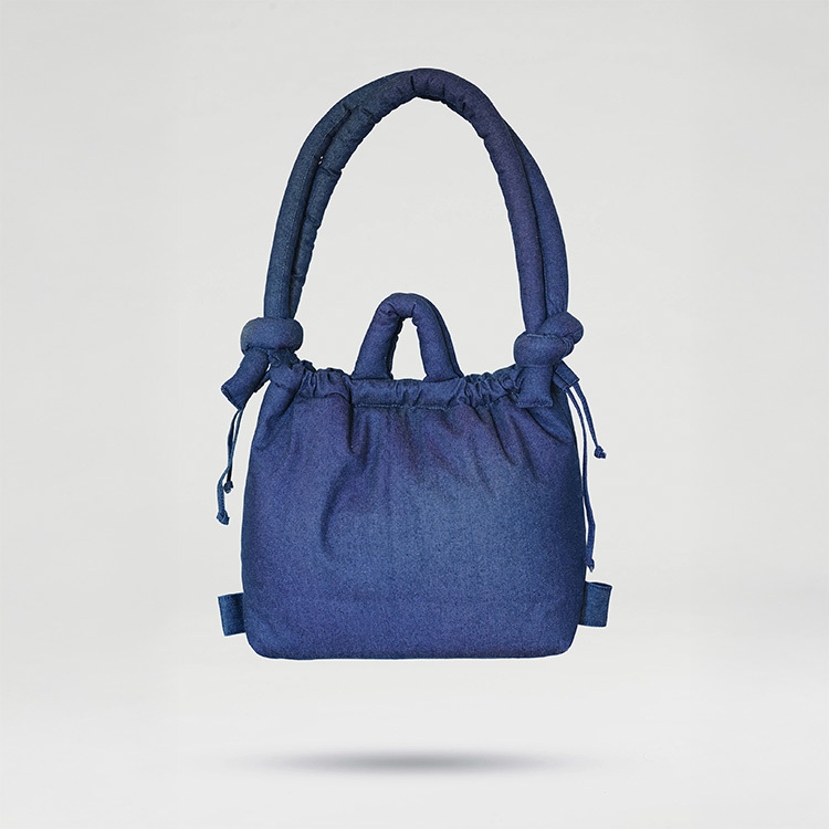 西班牙 OLEND 空氣蓬蓬四用包 ONA SOFT Denim 單寧藍