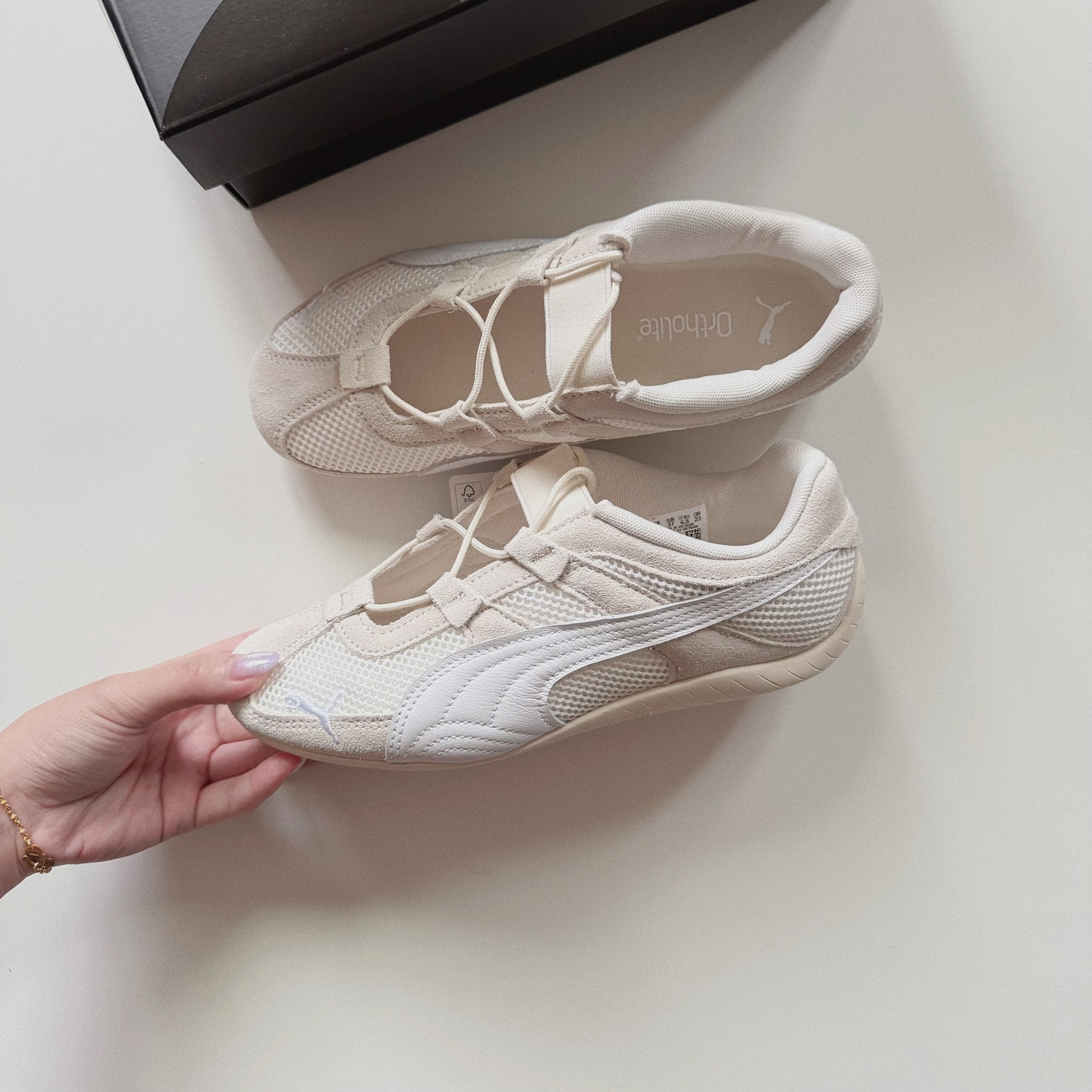 PUMA Speedcat GO 日本新款  奶油燕麥 奶油色 瑪莉珍 芭蕾舞鞋 40358904