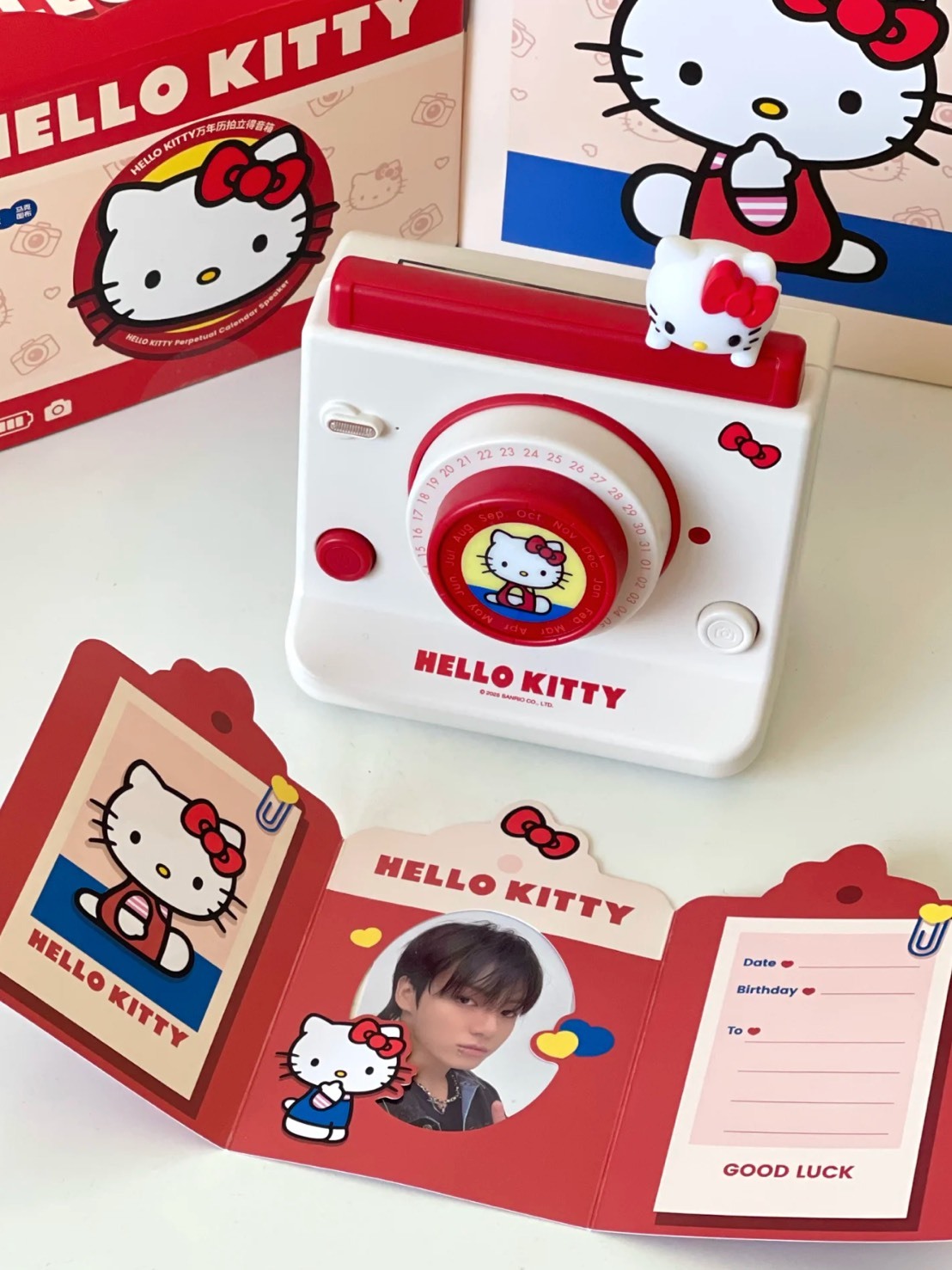 HELLO KITTY 拍立得 藍牙音響