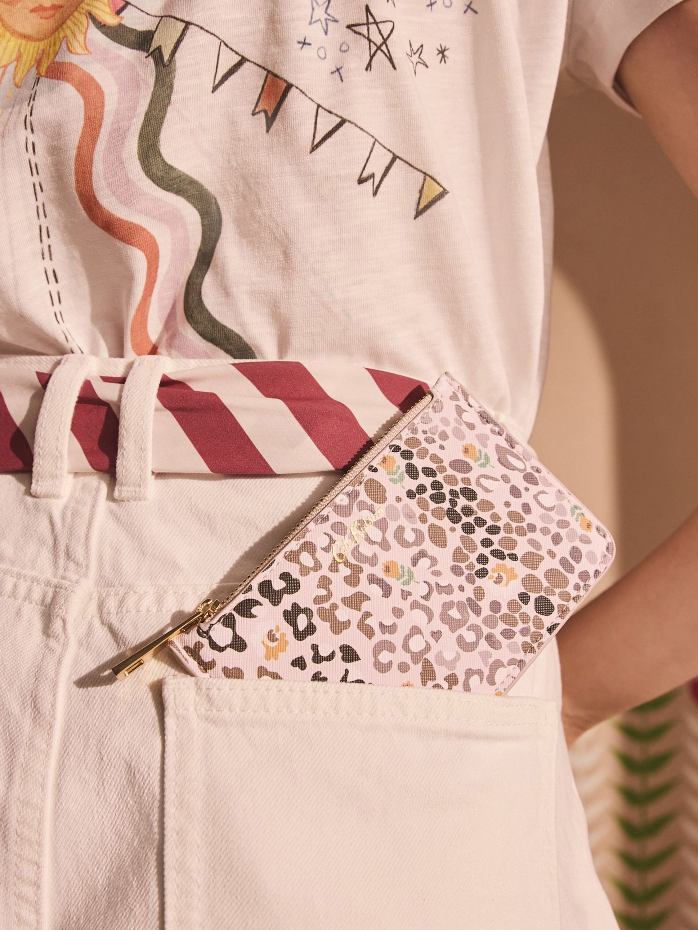 Cath Animal 薄款拉鍊錢包