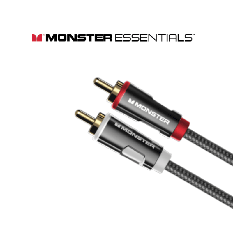 美國 MONSTER ESSENTIALS 2聲道立體聲RCA線