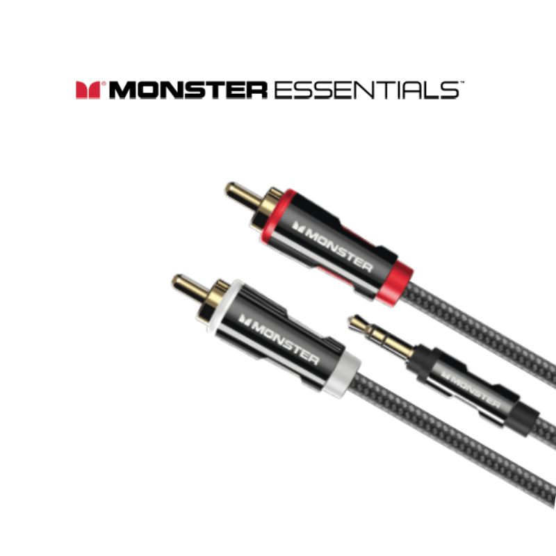 美國 MONSTER 3.5mm轉RCA音訊線