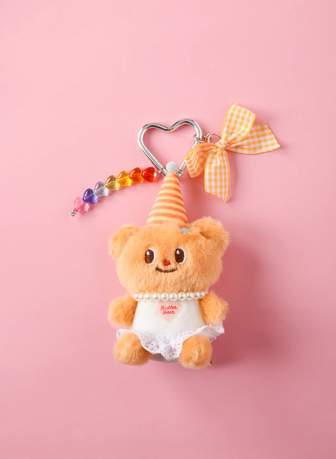 泰國人氣 BUTTERBEAR - LIMITED! Buttery Birthday Bag Charm 掛件