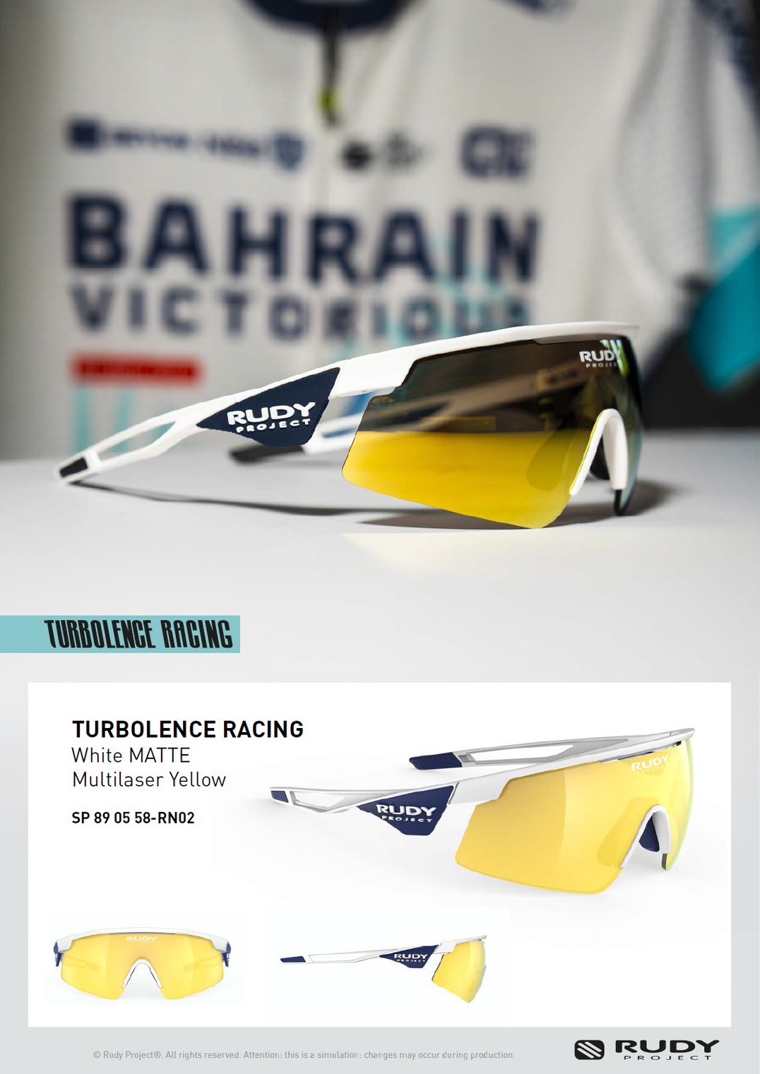 【Rudy Project】TURBOLENCE 車隊特式版眼鏡 太陽眼鏡
