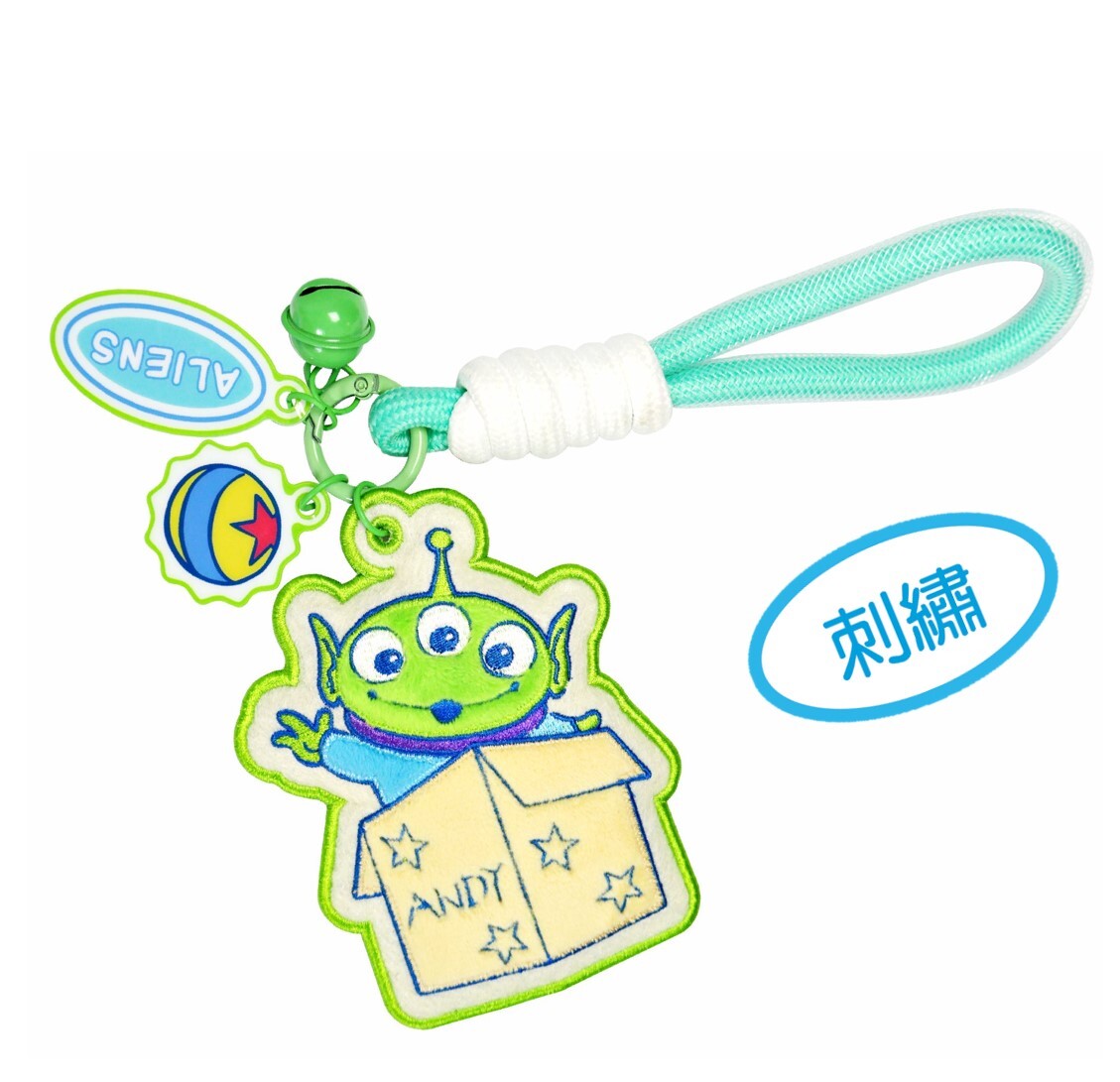 迪士尼反斗奇兵 |刺繡鎖匙扣 飾物 |三眼仔