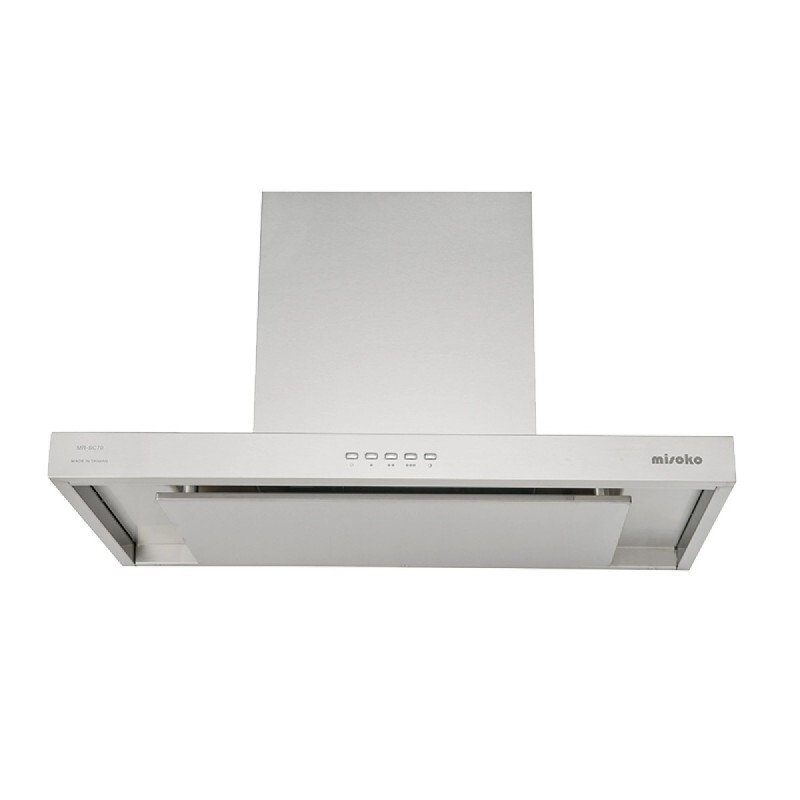 Misoko  MR-SC60‧600mm 煙導式導流板抽油煙機‧電熱除油‧台灣製造‧香港行貨,原廠3年全機保養‧