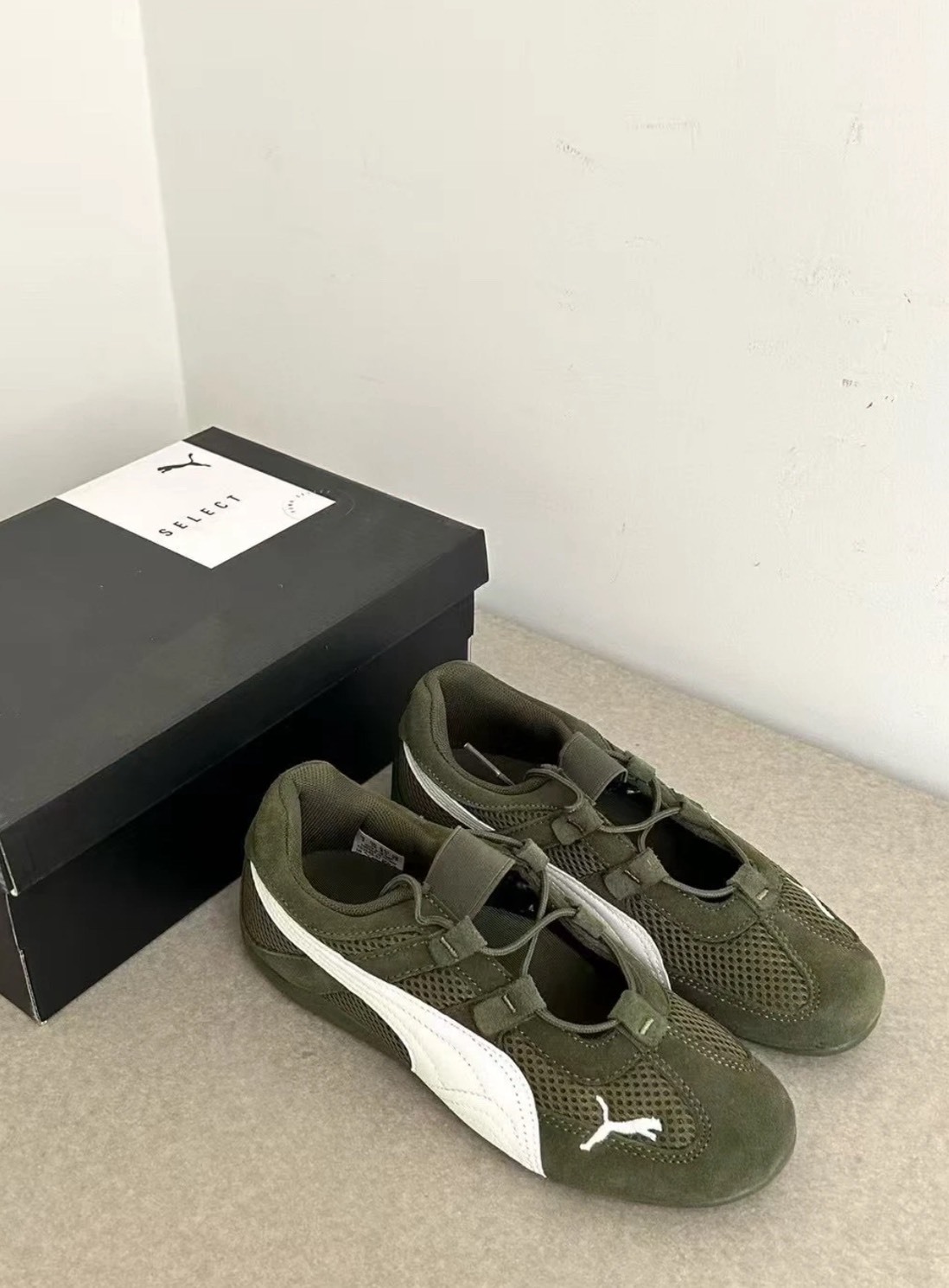 <新色到🎉> PUMA SPEEDCAT OG 軍綠 賽車芭蕾舞鞋