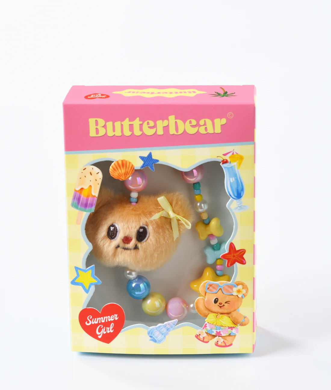 泰國人氣 BUTTERBEAR - Beaded Summer 掛件