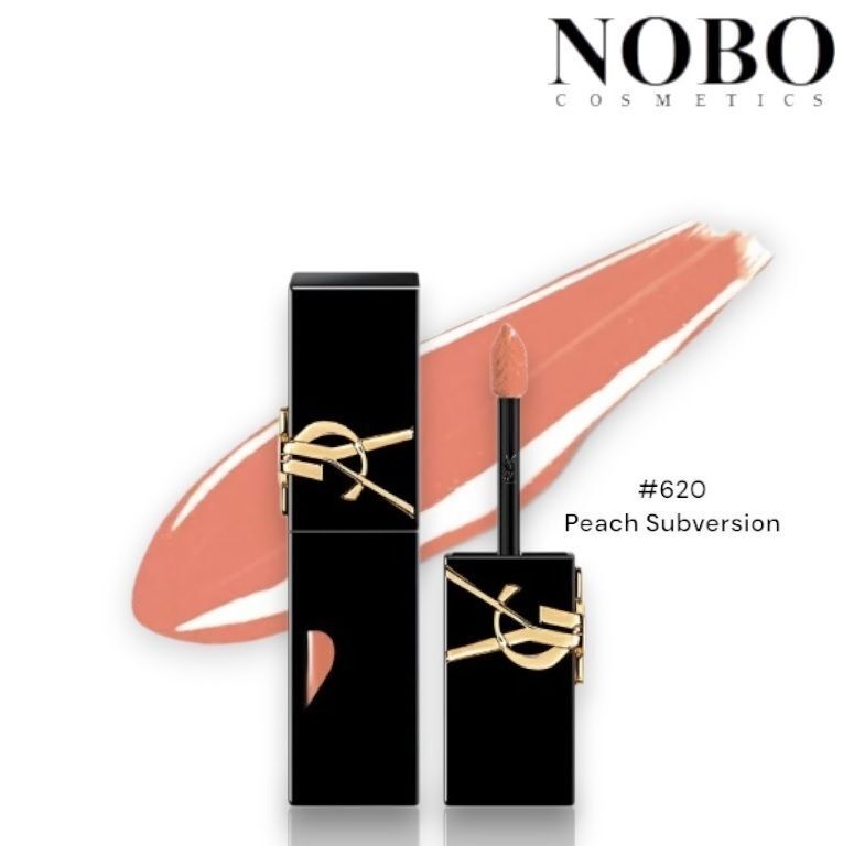 SAINT LAURENT The Inks - 奢華印記鎖心漆亮唇釉 #620 Peach Subversion [杏桃冰茶] 5.5ml (平行進口)