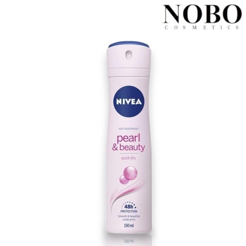 妮維雅 Pearl & Beauty - 速乾柔滑止汗噴霧 150ml (平行進口)