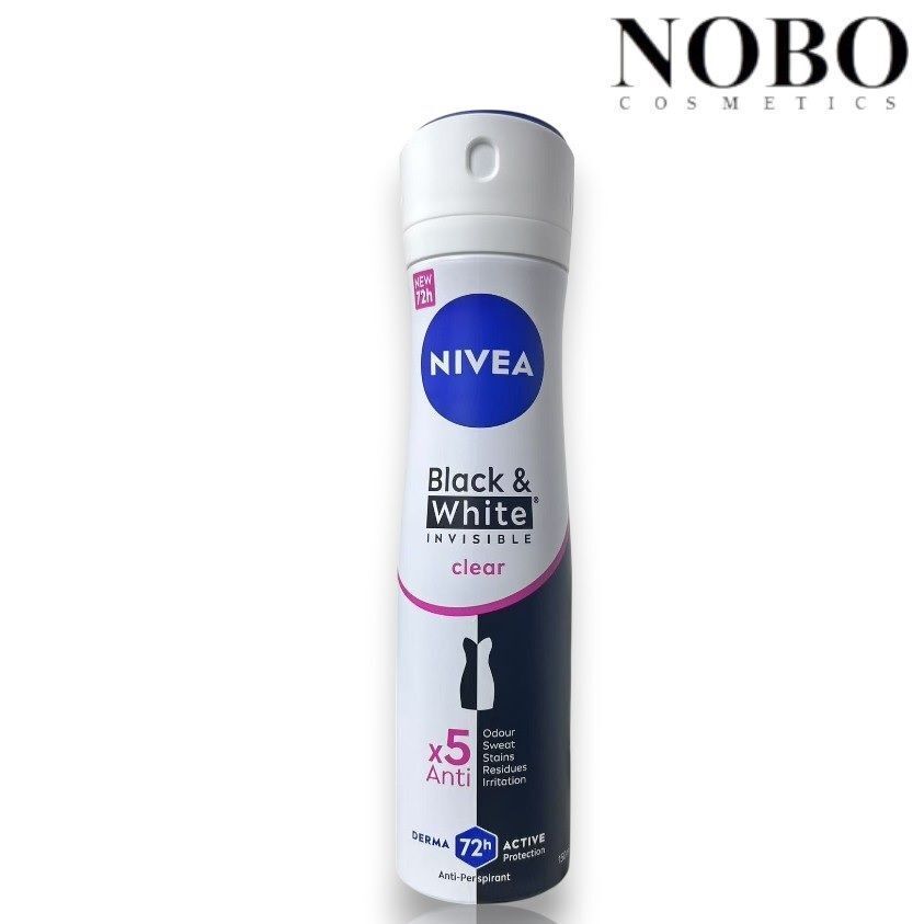 妮維雅 Black & White Invisible - 止汗噴霧 150ml (平行進口)