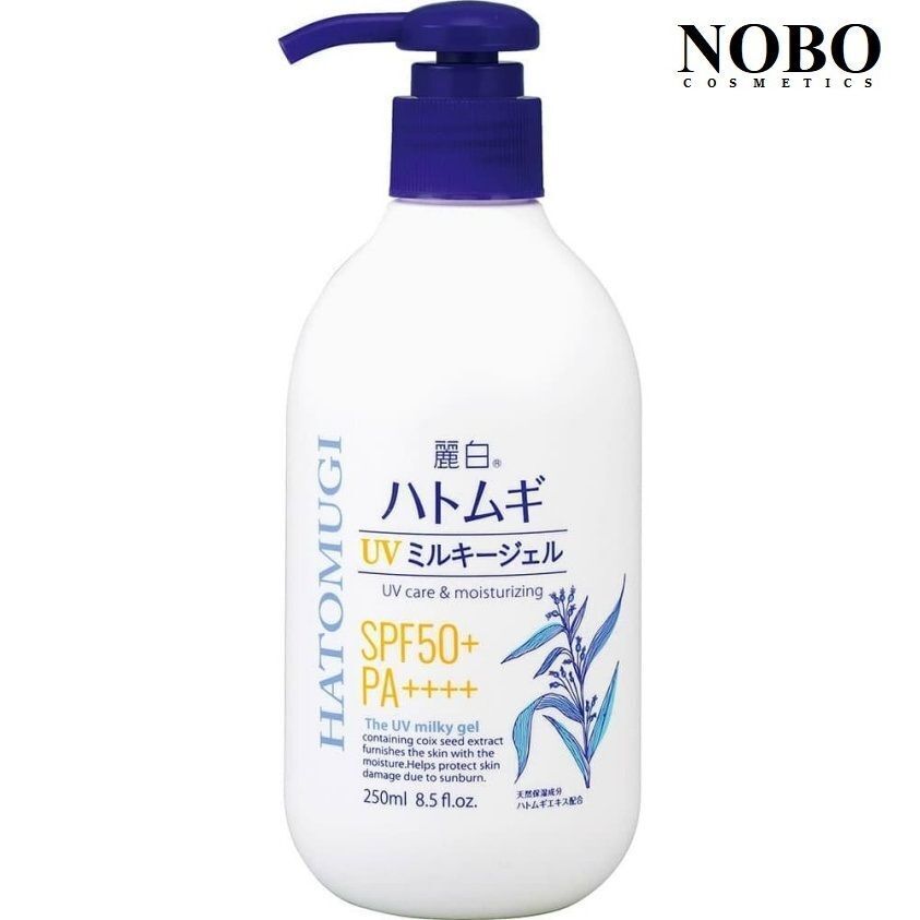 熊野油脂 麗白薏仁防晒啫喱乳 Spf50+/Pa++++ 250ml(平行進口)