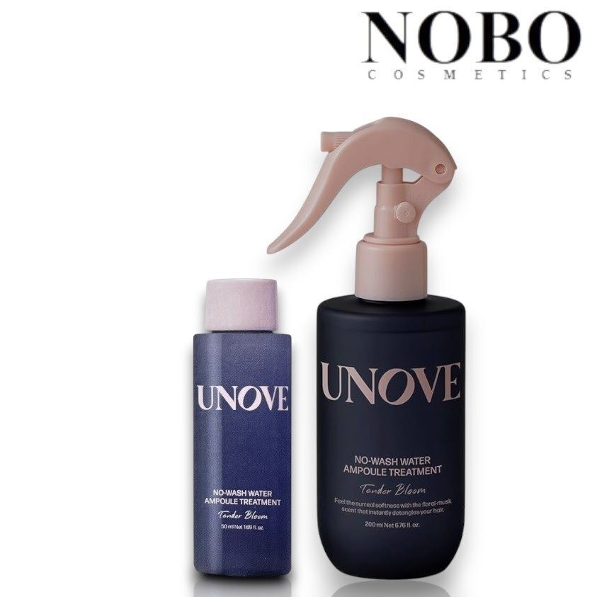 UNOVE Tender Bloom - 免沖洗修護護髮噴霧套庄 [200ml+50ml] (平行進口)