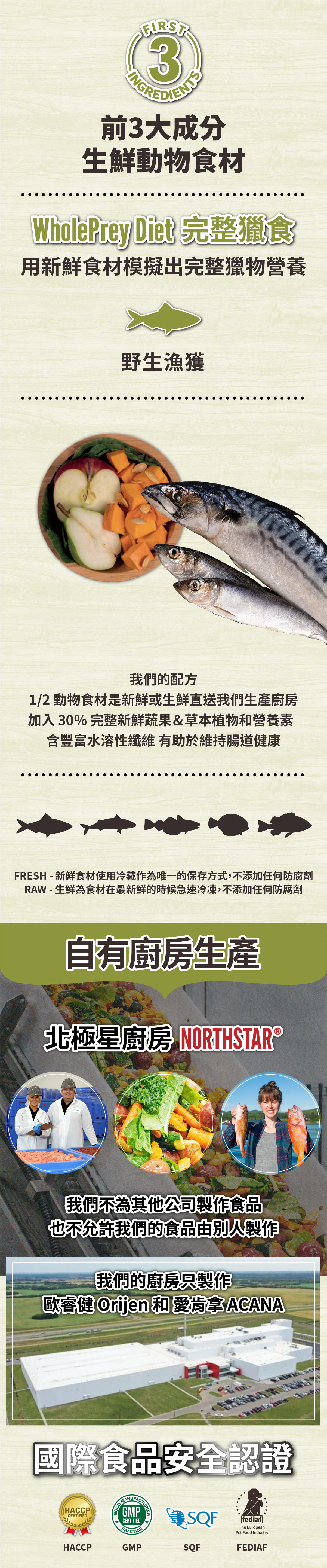 太平洋饗宴無穀配方-狗飼料- 愛肯拿-ACANA