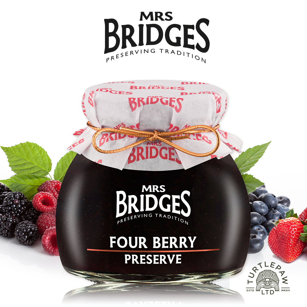 【MRS. BRIDGES】英橋夫人莓果四重奏綜合果醬(113g)