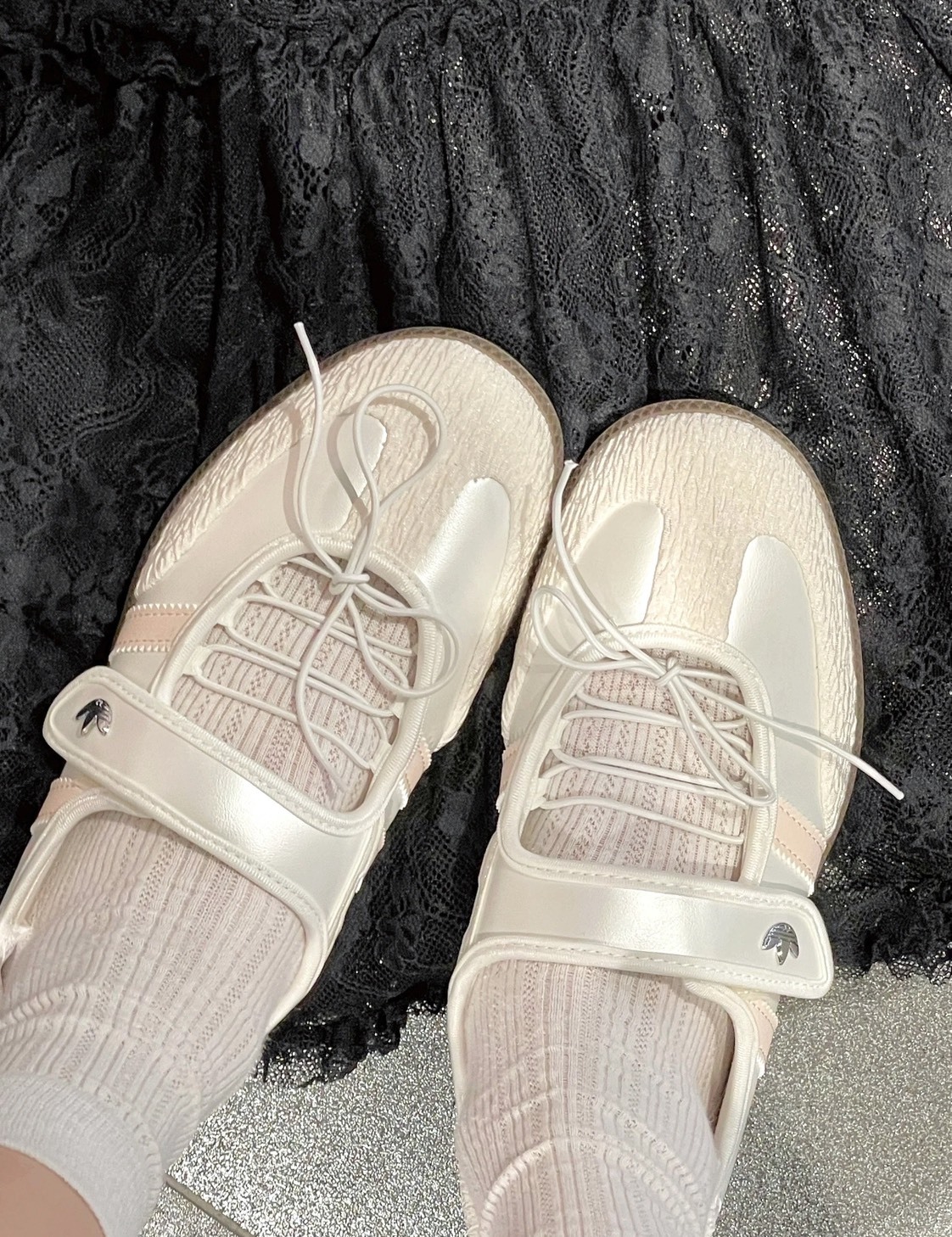 <公主的鞋🎀💖> Adidas Originals Samba Jane 白銀芭蕾瑪莉珍