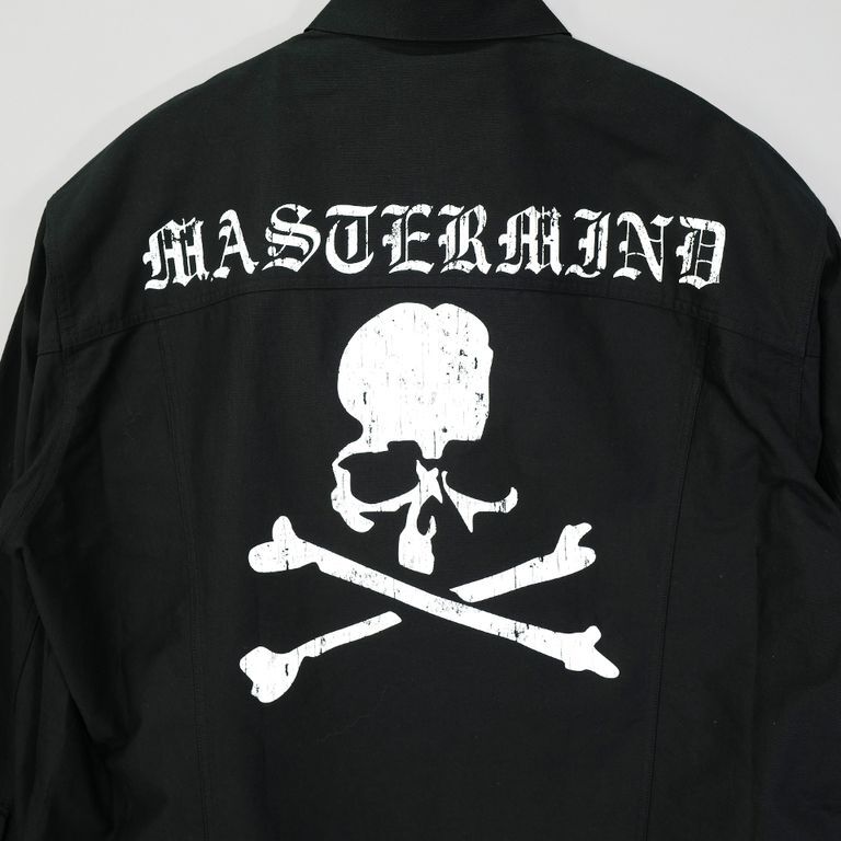 MASTERMIND WORLD 2025 LS OXFORD SHIRT BLACK (MJ25E14-SH026-006) - BLACK SIZE L PRE ORDER ITEM (預訂中)