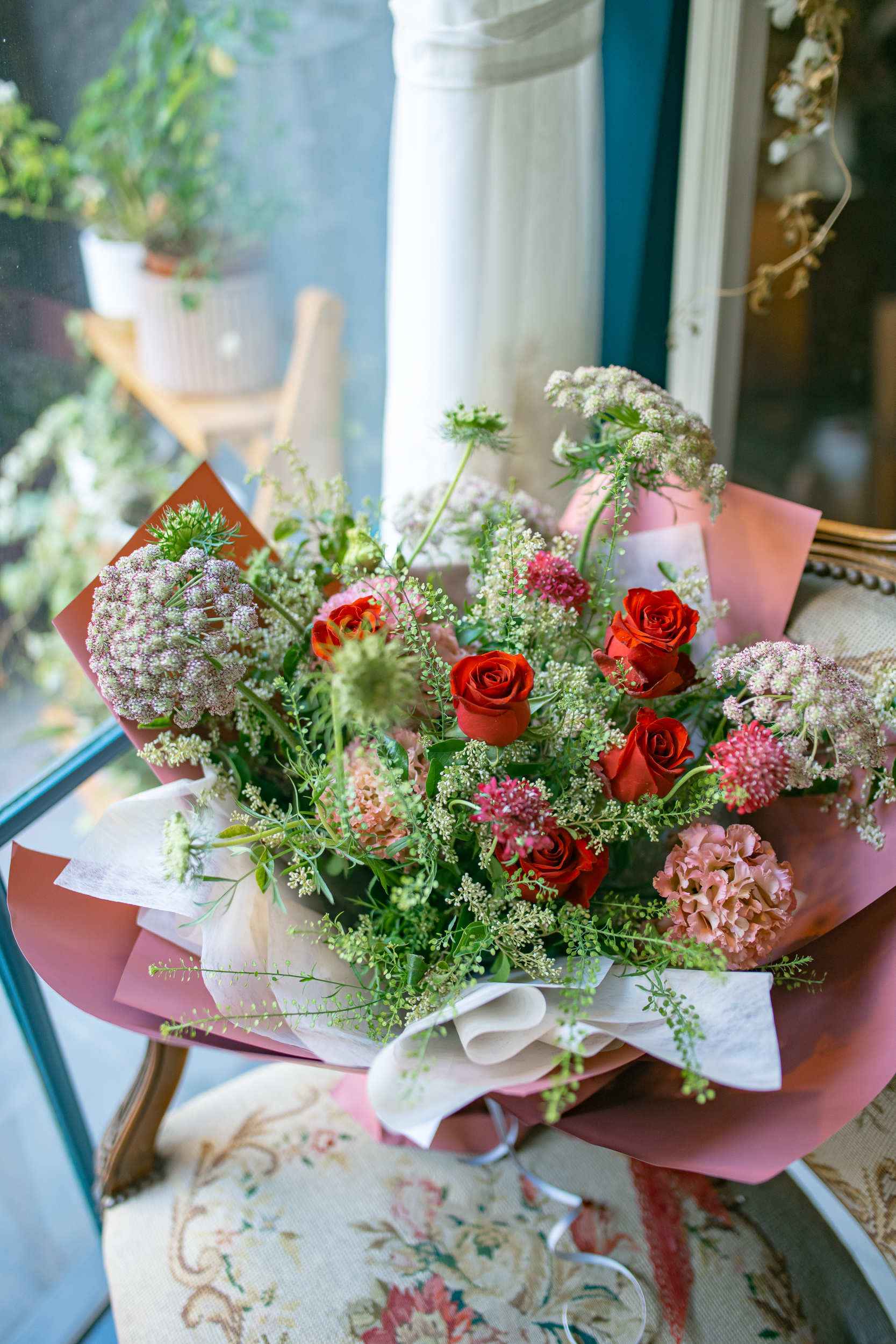 紅韻輕紗 | 花束