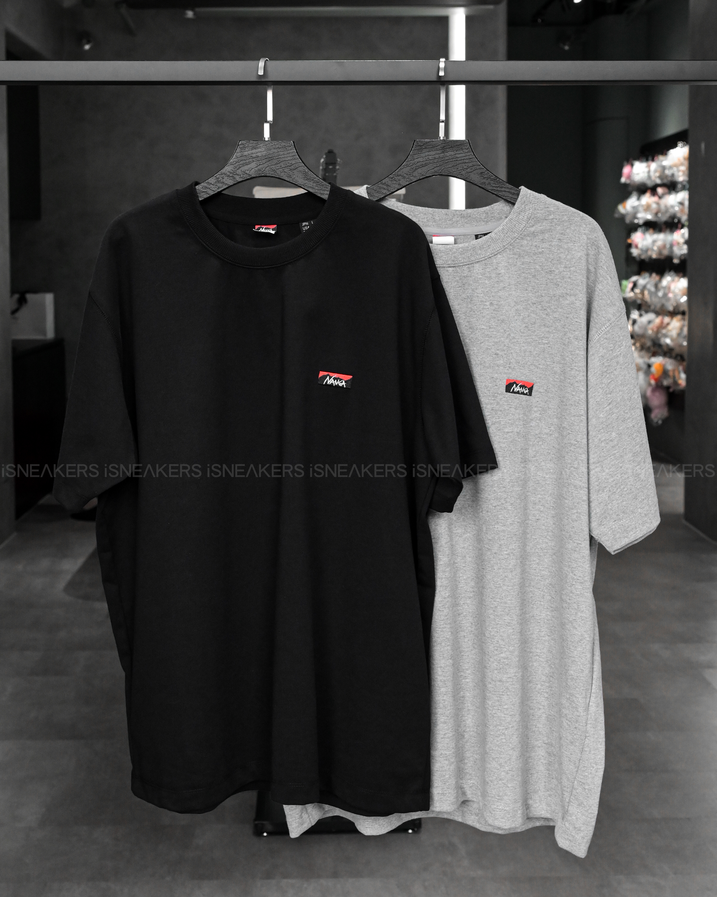 iSNEAKERS｜Nanga Eco Hybrid 波浪線條tee