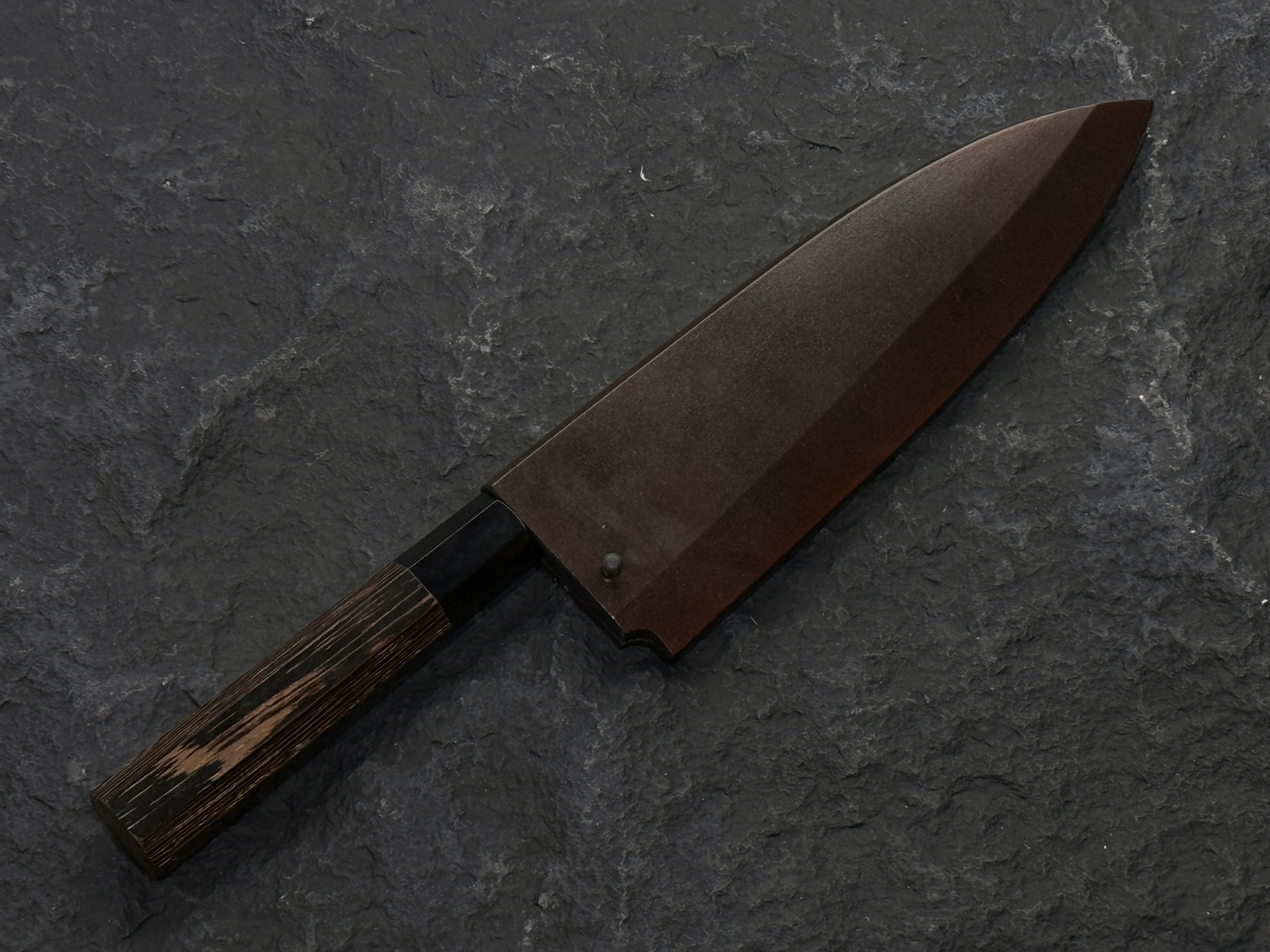 真琴作 銀三鋼 本霞 出刃