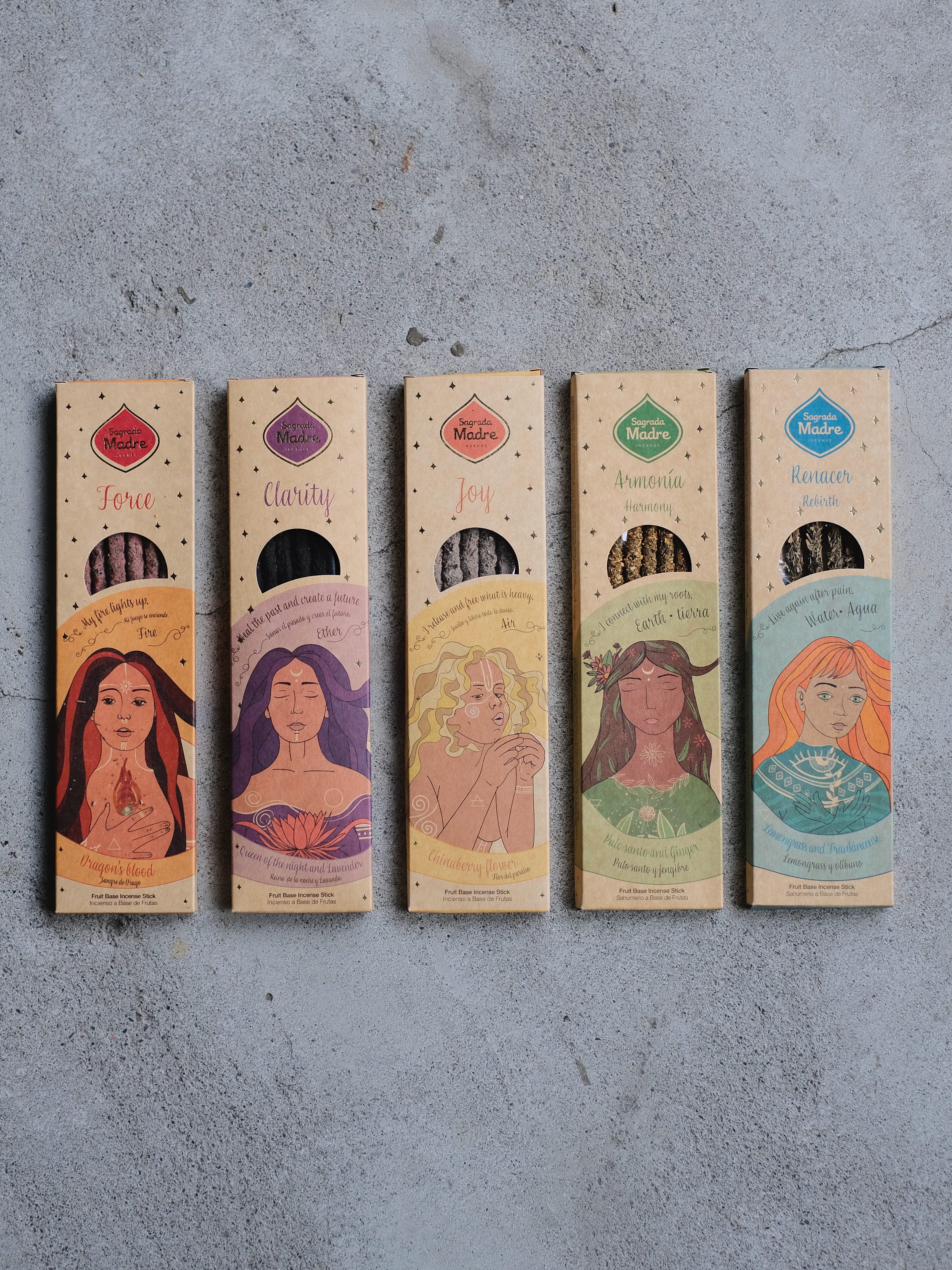 Sagrada Madre 五元素香薰棒 五款